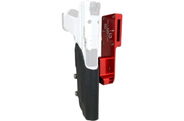Image of Black Scorpion Outdoor Gear Canik TP9SFx Pro Heavy Duty Competition Holster, Left, Red/Black, HCD2-USPSABS-TP9SFXBKLH