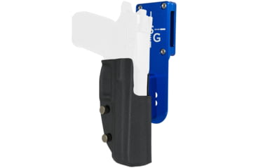 Image of Black Scorpion Outdoor Gear CZ P-09 Pro Heavy Duty Competition Holster, Right Hand, Blue Shell / Black, HCD3-USPSABS-CZP09BKRH