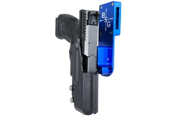 Image of Black Scorpion Outdoor Gear CZ P-10 C Pro Heavy Duty Competition Holster, Right Hand, Blue Shell / Black, HCD3-USPSABS-P10CBKRH