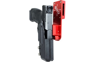 Image of Black Scorpion Outdoor Gear CZ P-10 C Pro Heavy Duty Competition Holster, Right Hand, Red Shell / Black, HCD2-USPSABS-P10CBKRH