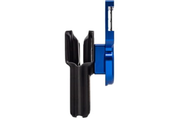 Image of Black Scorpion Outdoor Gear CZ Shadow 2 Compact Pro Heavy Duty Competition Holster, Right Hand, Blue Belt Attachment - Black Holster, HCD3-USPBS-SHDWCOMP-BKRH