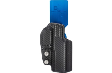 Image of Black Scorpion Outdoor Gear CZ Shadow 2 Compact Pro Heavy Duty Competition Holster, Right Hand, Blue Belt Attachment - Carbon Fiber Holster, HCD3-USPBS-SHDWCOMP-CFRH