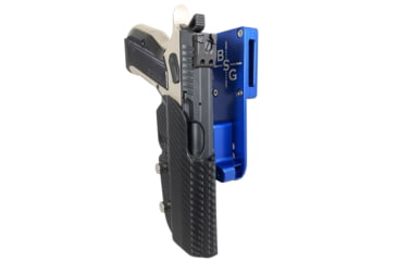 Image of Black Scorpion Outdoor Gear CZ Shadow 2 Pro Heavy Duty Holster, Right Hand, Blue Shell / Carbon Fiber, HCD3-USPSABS-SHADOWIICFRH
