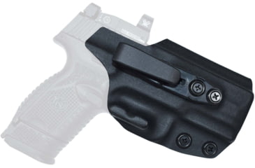 Image of Black Scorpion Outdoor Gear FNH 509 Compact/Midsize IWB Belt Wing Tuckable Holster, Right, Black, HC23-FN509-BK