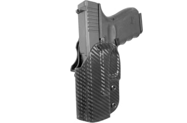 Image of Black Scorpion Outdoor Gear Glock 26 IWB Kydex Holster - Low Profile, Right Hand, Carbon Fiber, HC19-IWB01-SCOGL26-CFRH