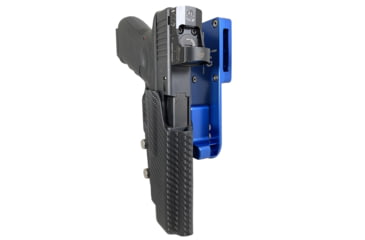 Image of Black Scorpion Outdoor Gear Glock 34, 35 Pro Heavy Duty Competition Holster, Left Hand, Blue Shell / Carbon Fiber, HCD3-USPSABS-GL34CFLH
