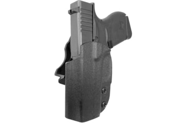 Image of Black Scorpion Outdoor Gear Glock 42, 43 IWB Kydex Holster - Low Profile, Right Hand, Black, HC19-IWB01-SCOGL43-BKRH