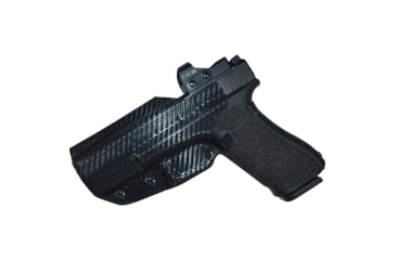 Image of Black Scorpion Outdoor Gear Glock 43X MOS w/ Streamlight TLR-6 IWB Belt Wing Tuckable Holster, Right, Carbon Fiber, HC23-43MOS-CF