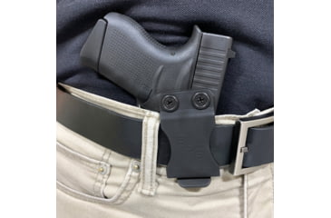 Image of Black Scorpion Outdoor Gear Glock 48 IWB Kydex Holster - Low Profile, Right Hand, Black, HC19-IWB01-SCOGL48-BKRH