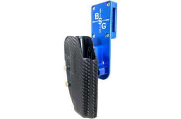 Image of Black Scorpion Outdoor Gear Heckler &amp; Koch VP9 Pro Heavy Duty Competition Holster, Right Hand, Blue Shell / Carbon Fiber, HCD3-USPSABS-VP9CFRH
