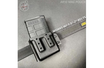 Image of Black Scorpion Outdoor Gear Magazine Pouch AR-10, .308, 6.5 Creedmoor, MP10, Right, Black, MP09-AR10-BKRH
