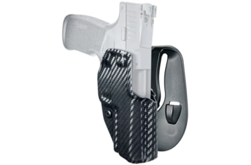 Image of Black Scorpion Outdoor Gear OWB Paddle Holster, Sig Sauer P322, Right Hand, Carbon Fiber, HC03-PADDLE-P322-CFRH