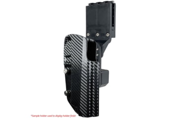Image of Black Scorpion Outdoor Gear Pro Competition OWB Holster, Sig Sauer P226 w/ Rail, Right Hand, Carbon Fiber, HC04-USPSA-P226R-CFRH