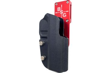 Image of Black Scorpion Outdoor Gear Pro Heavy Duty Competition Kydex OWB Holster, Staccato XC w/ X300 , Right Hand, Red Shell Black, HCD3-USPSABS-STAXC300-BK