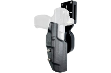 Image of Black Scorpion Outdoor Gear Pro Heavy Duty Competition Kydex OWB Holster, Canik SFx Rival, Right Hand, Black Shell Black, HCD1-USPSABS-SFXRIVALBKRH