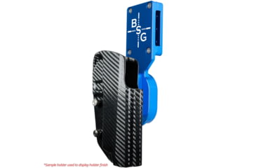 Image of Black Scorpion Outdoor Gear Pro Heavy Duty Competition Kydex OWB Holster, Walther PDP 5in w/ X300, Right Hand, Red Shell Carbon Fiber, HCD3-USPSABS-PDP5X300CFRH