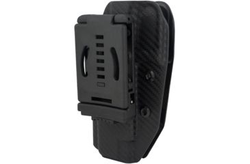 Image of Black Scorpion Outdoor Gear Pro IDPA Competition Holster, Right Hand, CZ 75 SP-01, 4.6in Barrel, 1.5 - 1.75in Belts, Kydex, Carbon Fiber, HC03-IDPA-CZSPCFRH