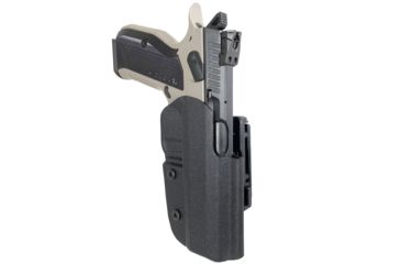 Image of Black Scorpion Outdoor Gear Pro IDPA Competition Holster, Right Hand, CZ Shadow 2, 4.89in Barrel, 1.5 - 1.75in Belts, Kydex, Black, HC03-IDPA-SHCADOWIIBKRH