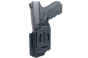 Image of Black Scorpion Outdoor Gear Pro IDPA Competition Holster, Right Hand, GLOCK 17/ 19/ 19X/ 22/ 45, 4.02 - 4.49in Barrel, 1.5 - 1.75in Belts, Kydex, Carbon Fiber, HC03-IDPA-GL17CFRH