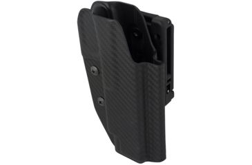 Image of Black Scorpion Outdoor Gear Pro IDPA Competition Holster, Right Hand, GLOCK 17/ 19/ 19X/ 22/ 45, 4.02 - 4.49in Barrel, 1.5 - 1.75in Belts, Kydex, Carbon Fiber, HC03-IDPA-GL17CFRH