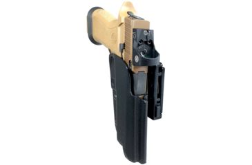 Image of Black Scorpion Outdoor Gear Pro IDPA Competition Holster, Right Hand, SIG Sauer P320, 3.9 - 5in Barrel, 1.5 - 1.75in Belts, Kydex, Black, HC03-IDPA-P320X5BKRH