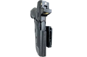 Image of Black Scorpion Outdoor Gear Pro IDPA Competition Holster, Right Hand, Walther PPQ Mod 2/ PPQ Q5 Match, 5in Barrel, 1.5 - 1.75in Belts, Kydex, Black, HC03-IDPA-WALTHERQ5BKRH