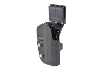 Image of Black Scorpion Outdoor Gear Pro USPSA Competition Holster, Right Hand, Walther PPQ, 5in Barrel, 1.5 - 1.75in Belts, Kydex, Black, HC04-USPSA-WALTHERQ5BKRH