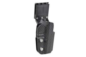 Image of Black Scorpion Outdoor Gear Pro USPSA Competition Holster, Right Hand, Walther PPQ, 5in Barrel, 1.5 - 1.75in Belts, Kydex, Carbon Fiber, HC04-USPSA-WALTHERQ5CFRH