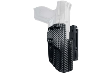 Image of Black Scorpion Outdoor Gear Ruger American 4.20 Pro IDPA Competition Holster, Right, Carbon Fiber, HC03-IDPA-RAMERICAN4-CFRH