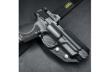 Image of Black Scorpion Outdoor Gear SAR K-12 Sport Pro Competition Holster, Right, Carbon Fiber, HC04-USPSA-SARK12-CFRH