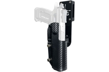 Image of Black Scorpion Outdoor Gear SAR K-12 Sport Pro Heavy Duty Competition Holster, Right, Black/Carbon Fiber, HCD1-USPSABS-SARK12CFRH