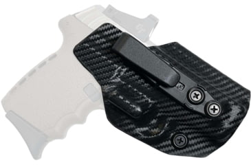 Image of Black Scorpion Outdoor Gear SCCY CPX-1 / CPX-2 Belt Wing Tuckable Holster, Right, Carbon Fiber, HC23-CPX-CFRH