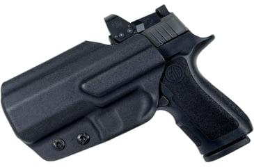 Image of Black Scorpion Outdoor Gear Sig Sauer P320 Compact IWB Belt Wing Tuckable Holster, Right, Black, HC23-P320C-BK