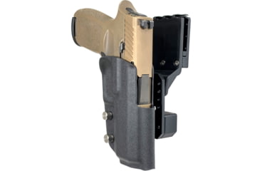 Image of Black Scorpion Outdoor Gear Sig Sauer P320 Compact Pro Competition Holster, Right Hand, Black, HC04-USPSA-P3204BKRH