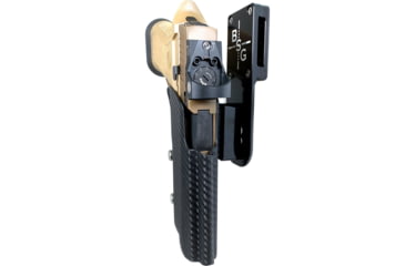 Image of Black Scorpion Outdoor Gear Sig Sauer P320 X5/X5 Legion Pro Heavy Duty Competition Holster, Left Hand, Black Shell / Carbon Fiber, HCD1-USPSABS-P320X5CFLH