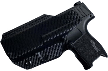 Image of Black Scorpion Outdoor Gear Sig Sauer P365 Belt Wing Tuckable Holster, Right, Carbon Fiber, HC23-P365-CF