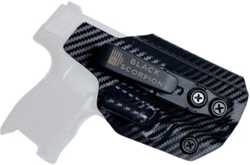 Image of Black Scorpion Outdoor Gear Sig Sauer P365 Belt Wing Tuckable Holster, Right, Carbon Fiber, HC23-P365-CF