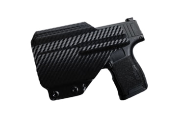 Image of Black Scorpion Outdoor Gear Sig Sauer P365 w/ TLR-6 Belt Wing Tuckable Holster, Right, Carbon Fiber, HC23-365TLR6-CFRH