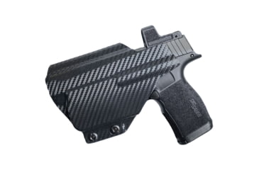Image of Black Scorpion Outdoor Gear Sig Sauer P365 XL w/ TLR-6 Belt Wing Tuckable Holster, Right, Carbon Fiber, HC23-365XLTLR6-CFRH
