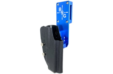 Image of Black Scorpion Outdoor Gear Smith &amp; Wesson M&amp;P9, M&amp;P40 M2.0 5in Pro Heavy Duty Competition Holster, Right Hand, Blue Shell / Black, HCD3-USPSABS-MP5BKRH