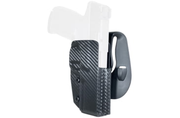 Image of Black Scorpion Outdoor Gear Smith &amp; Wesson SD9 / SD9 VE OWB Kydex Paddle Holster, Right Hand, Carbon Fiber, HC03-PADDLESD9CFRH