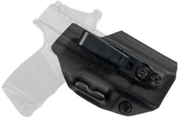 Image of Black Scorpion Outdoor Gear Springfield Armory Hellcat OSP IWB Belt Wing Tuckable Holster, Right, Black, HC23-HELLCAT-BK