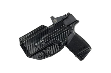 Image of Black Scorpion Outdoor Gear Springfield Armory Hellcat OSP IWB Belt Wing Tuckable Holster, Right, Carbon Fiber, HC23-HELLCAT-CF