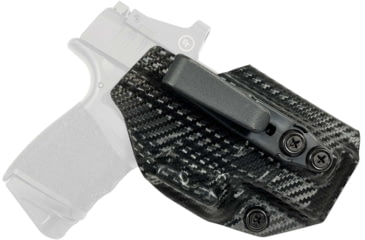 Image of Black Scorpion Outdoor Gear Springfield Armory Hellcat OSP IWB Belt Wing Tuckable Holster, Right, Carbon Fiber, HC23-HELLCAT-CF