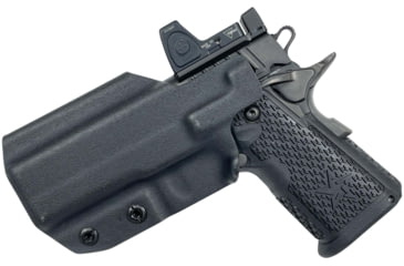 Image of Black Scorpion Outdoor Gear Staccato C2 IWB Belt Wing Tuckable Holster, Right, Black, HC23-STAC2-BK