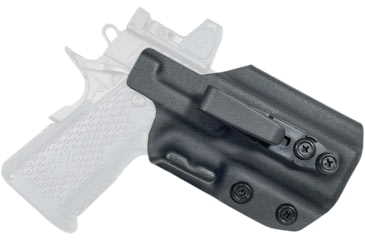 Image of Black Scorpion Outdoor Gear Staccato C2 IWB Belt Wing Tuckable Holster, Right, Black, HC23-STAC2-BK