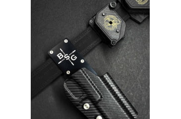 Image of Black Scorpion Outdoor Gear Staccato C2 Pro Heavy Duty Competition Holster, Left, Black/Black, HCD1-USPSABS-STAC2BKLH