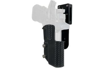 Image of Black Scorpion Outdoor Gear Staccato C2 Pro Heavy Duty Competition Holster, Right, Black/Carbon Fiber, HCD1-USPSABS-STAC2CFRH