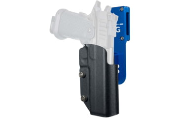 Image of Black Scorpion Outdoor Gear Staccato P DUO Pro Heavy Duty Competition Holster, Right, Blue/Black, HCD3-USPSABS-STACPBKRH