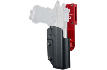 Image of Black Scorpion Outdoor Gear Staccato P DUO Pro Heavy Duty Competition Holster, Right, Red/Black, HCD2-USPSABS-STACPBKRH